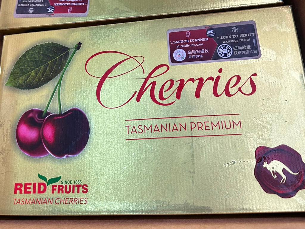 Tasmanian Reid Jumbo Red Cherry 2kg